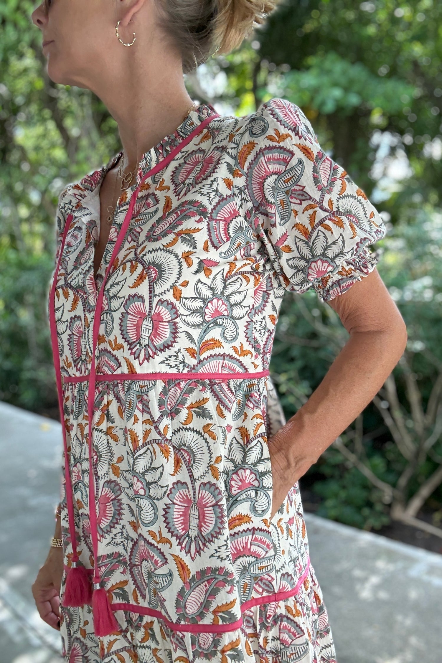 Tasha Dress - Soft Garden