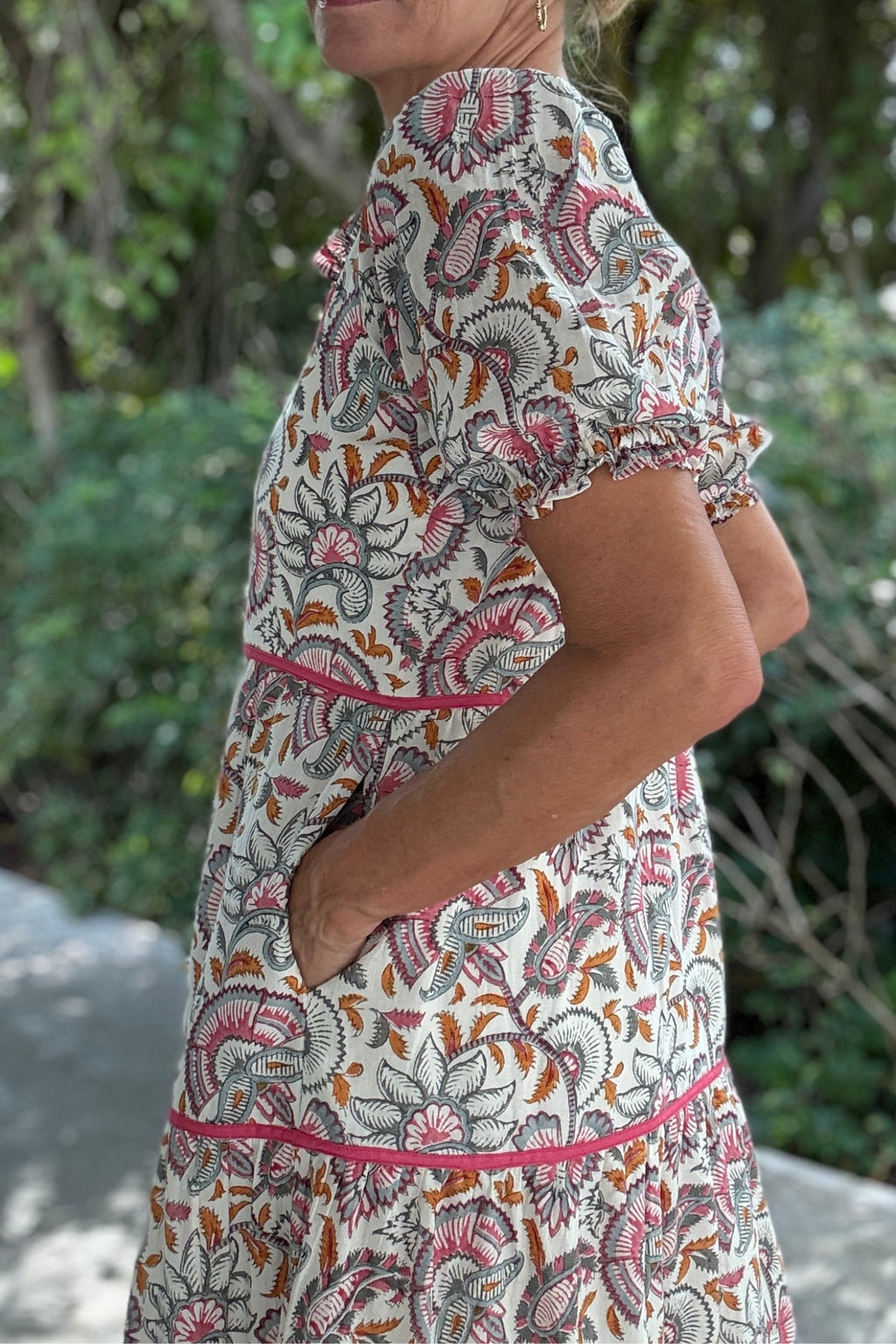 Tasha Dress - Soft Garden