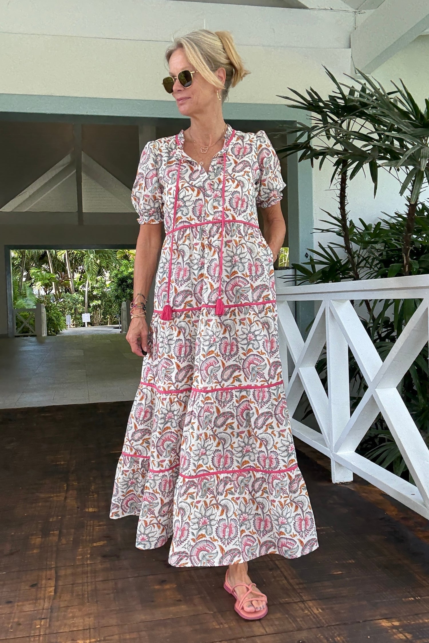 Tasha Dress - Soft Garden
