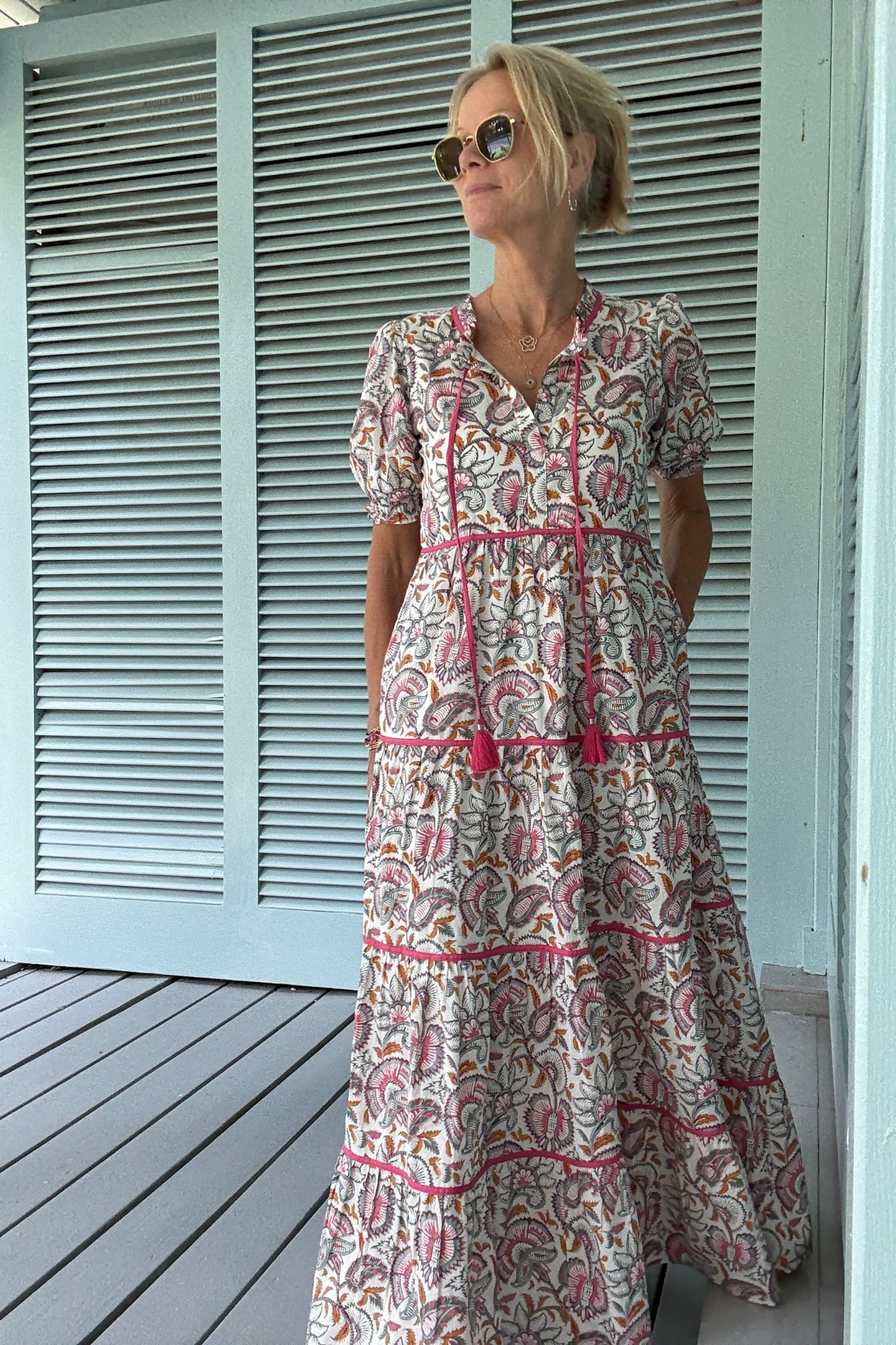 Tasha Dress - Soft Garden