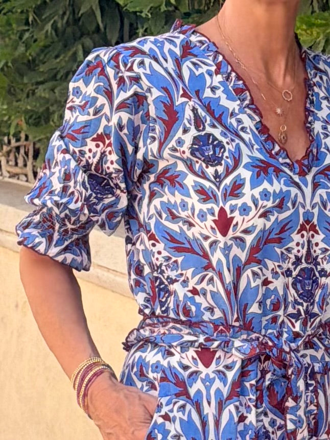Gudrun Dress - Oak Leaf