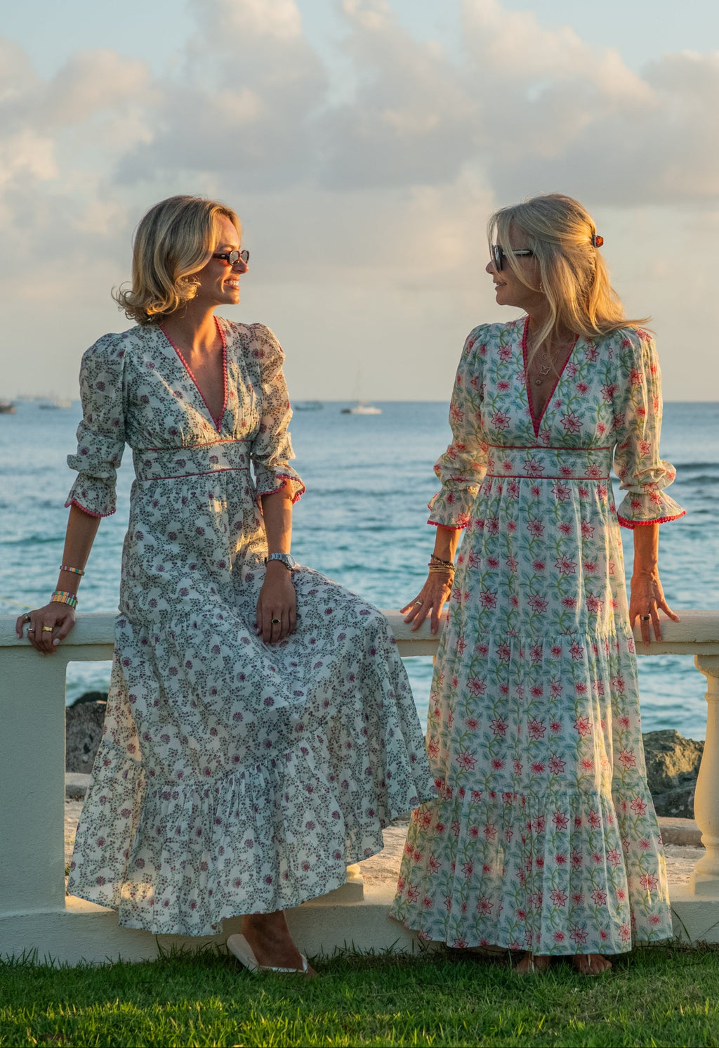 Eliza Dress - Floral Vine