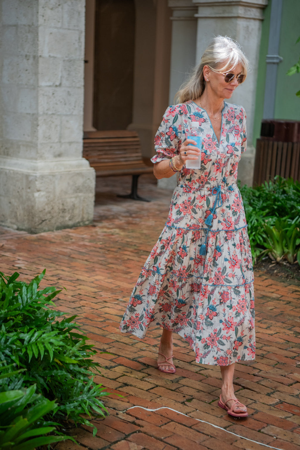 Tara Dress - Bali Flower
