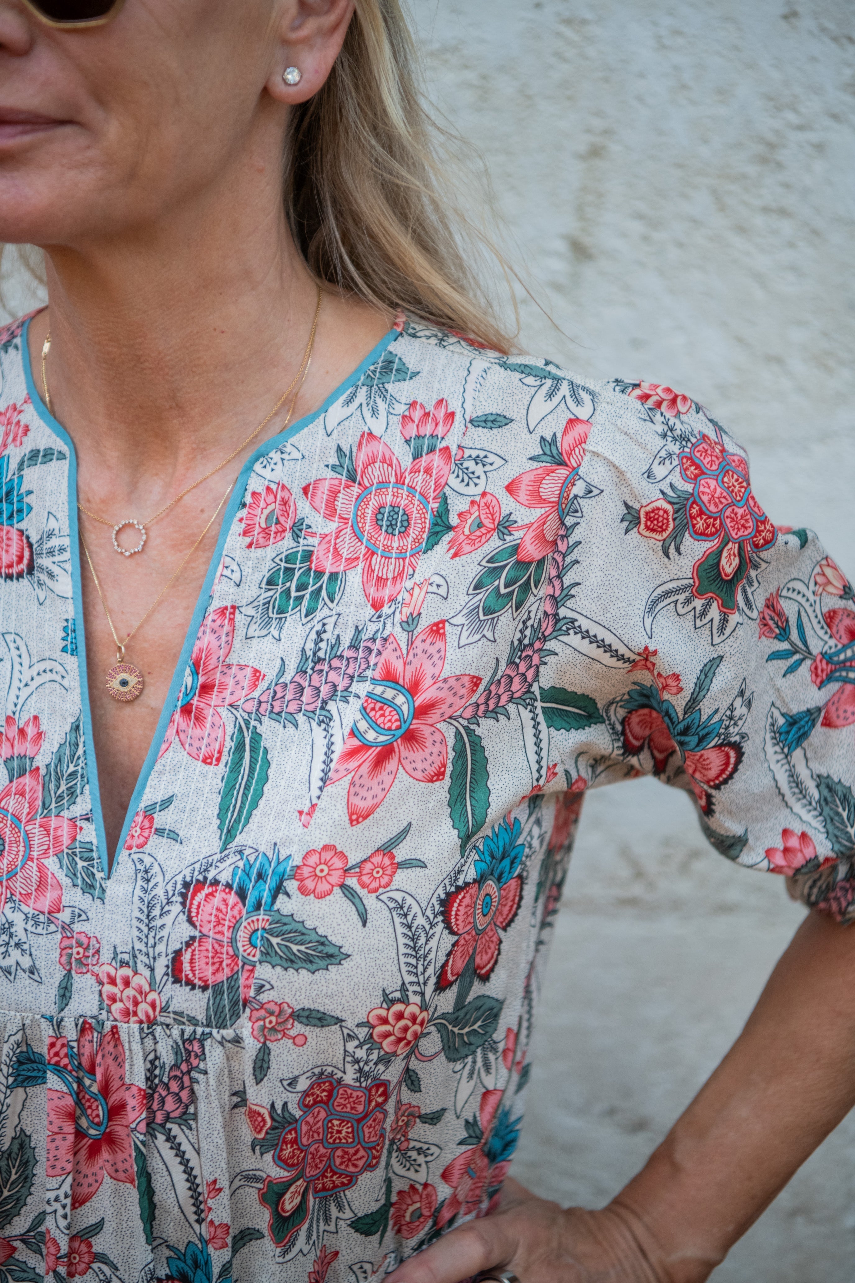 Tara Dress - Bali Flower