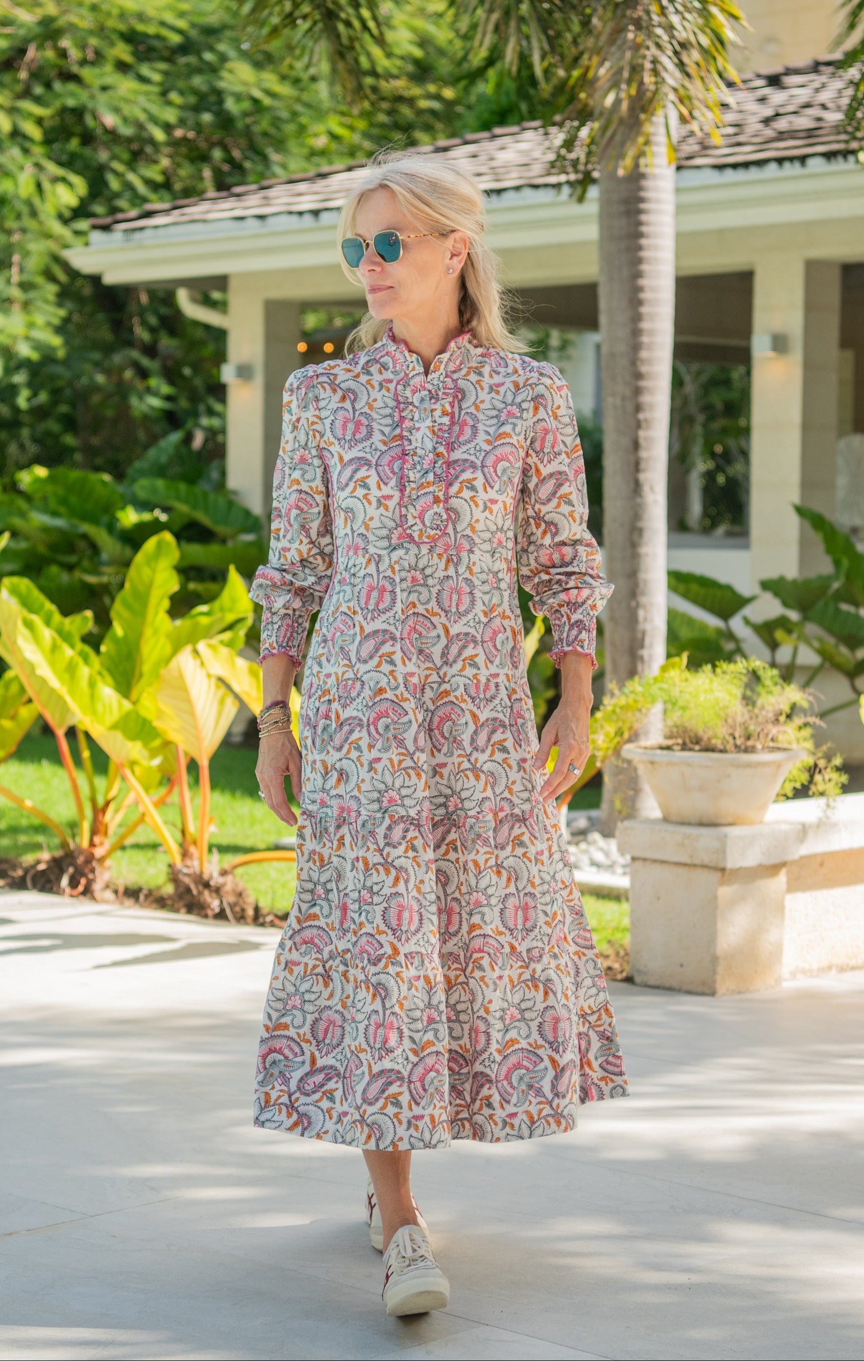 Deborah Dress - Soft Garden