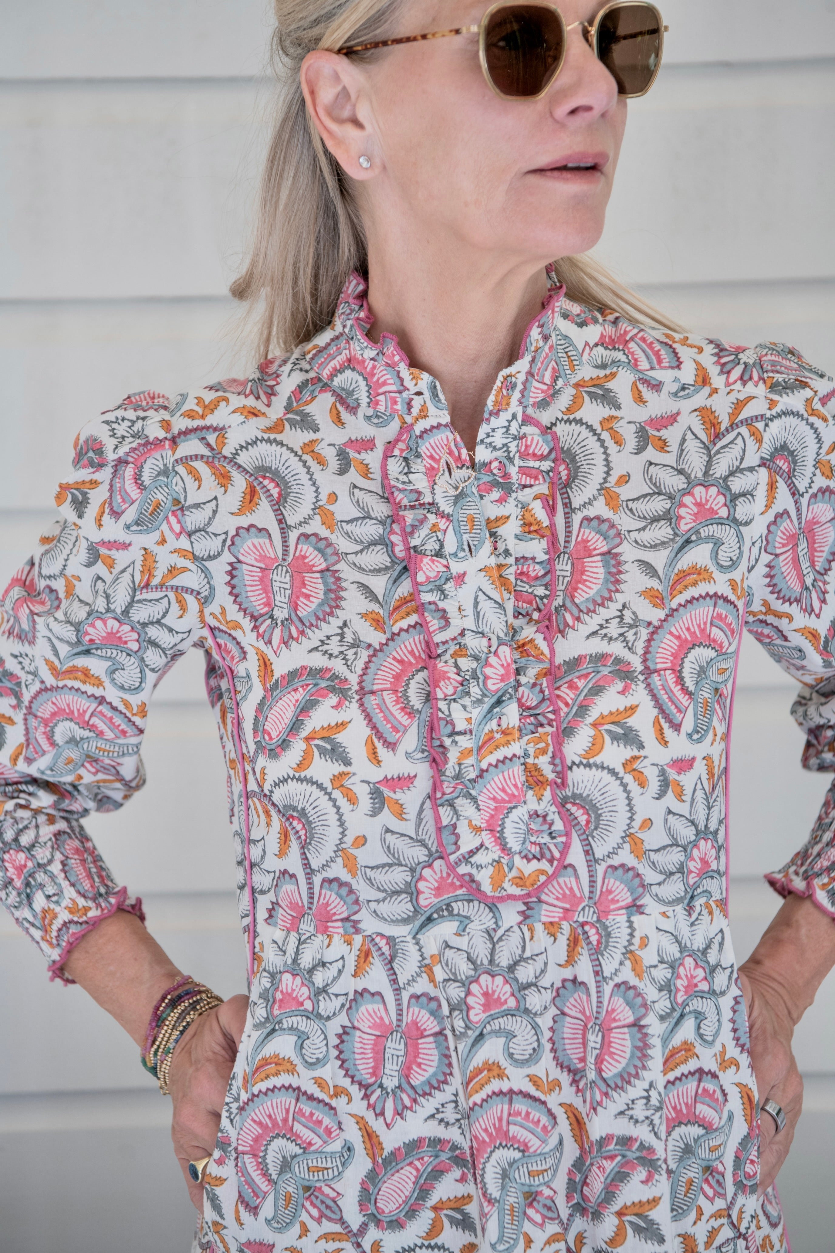 Deborah Dress - Soft Garden