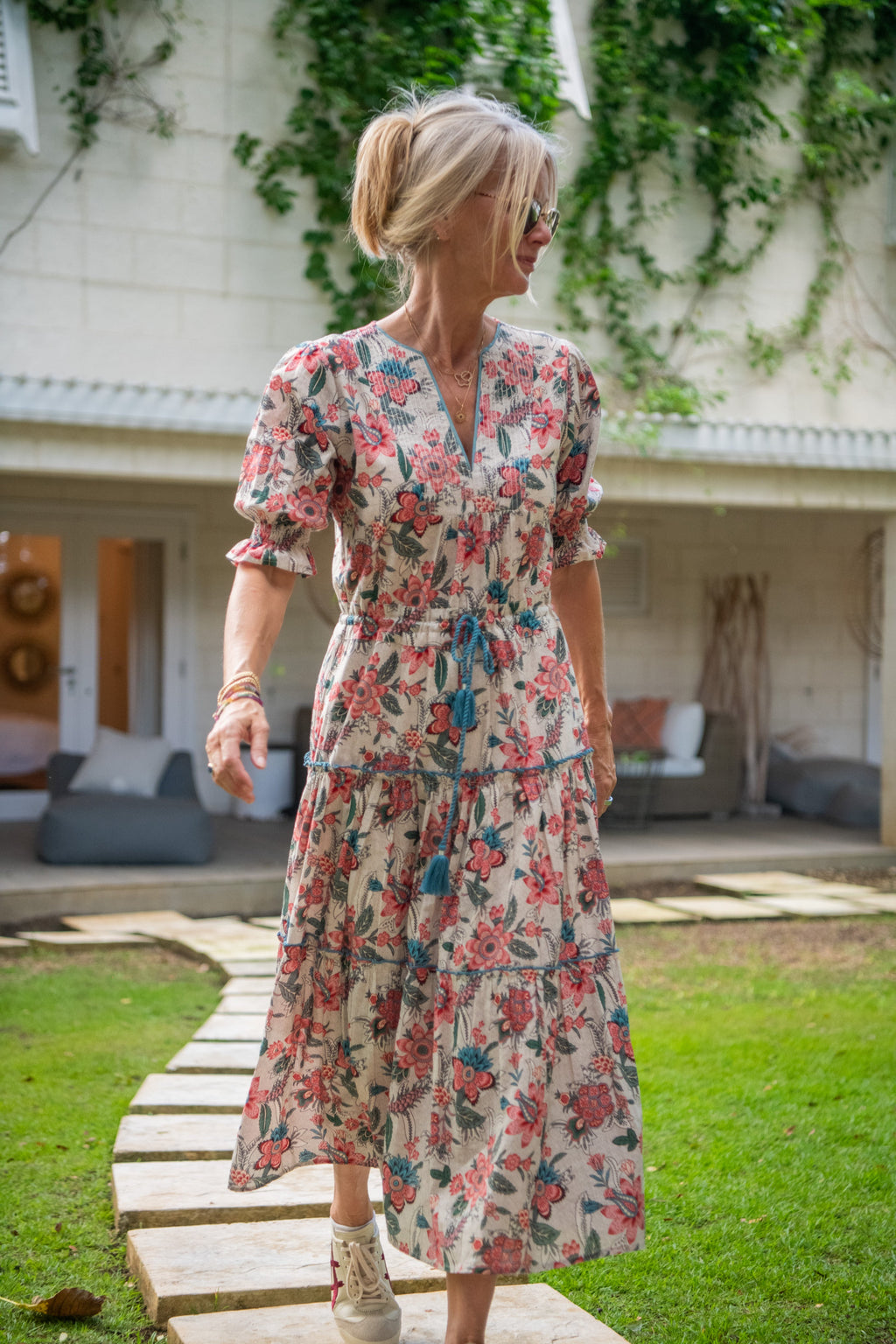 Tara Dress - Bali Flower