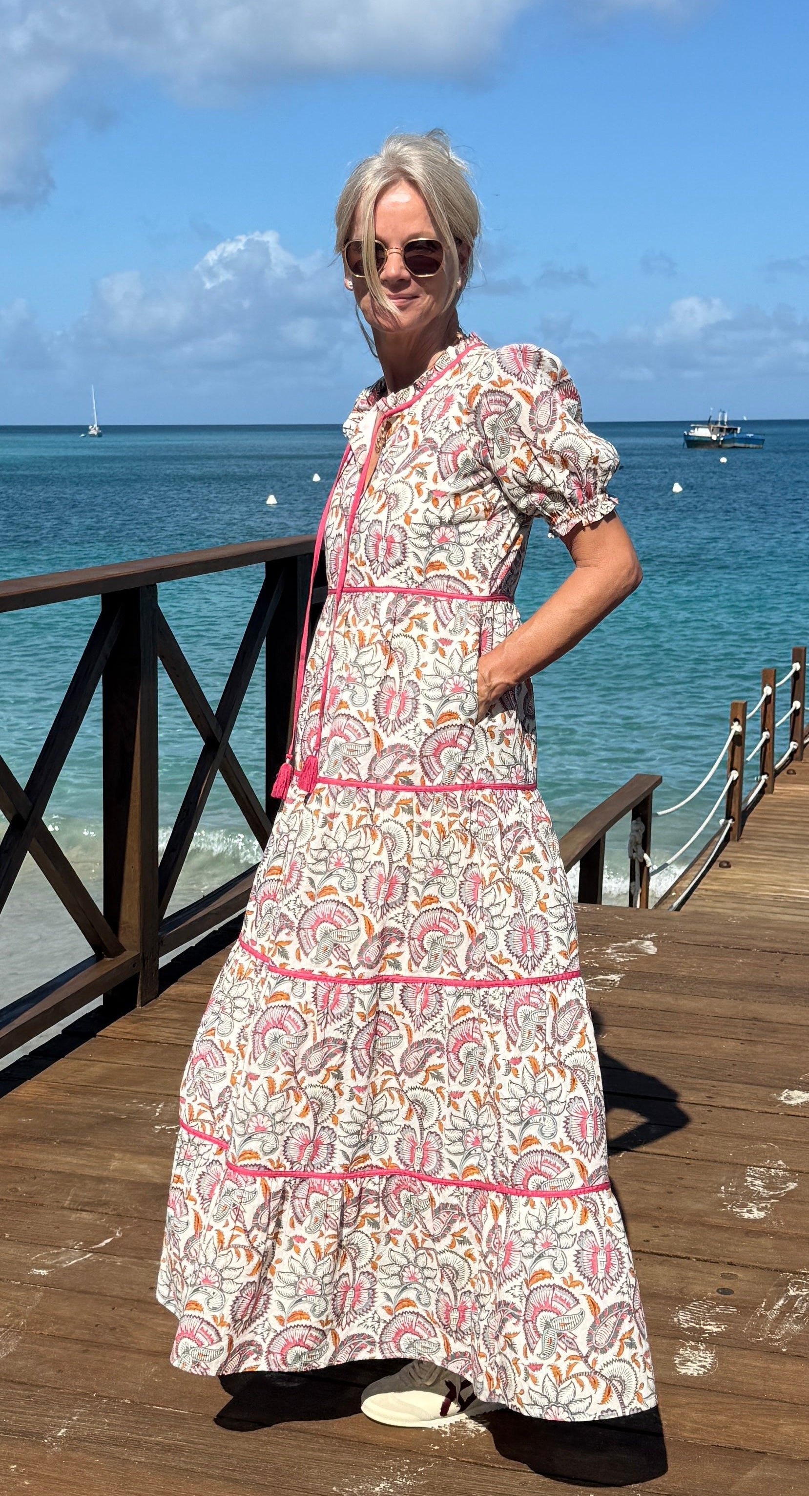 Tasha Dress - Soft Garden