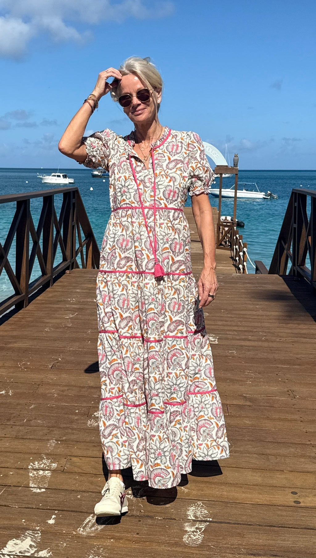 Tasha Dress - Soft Garden