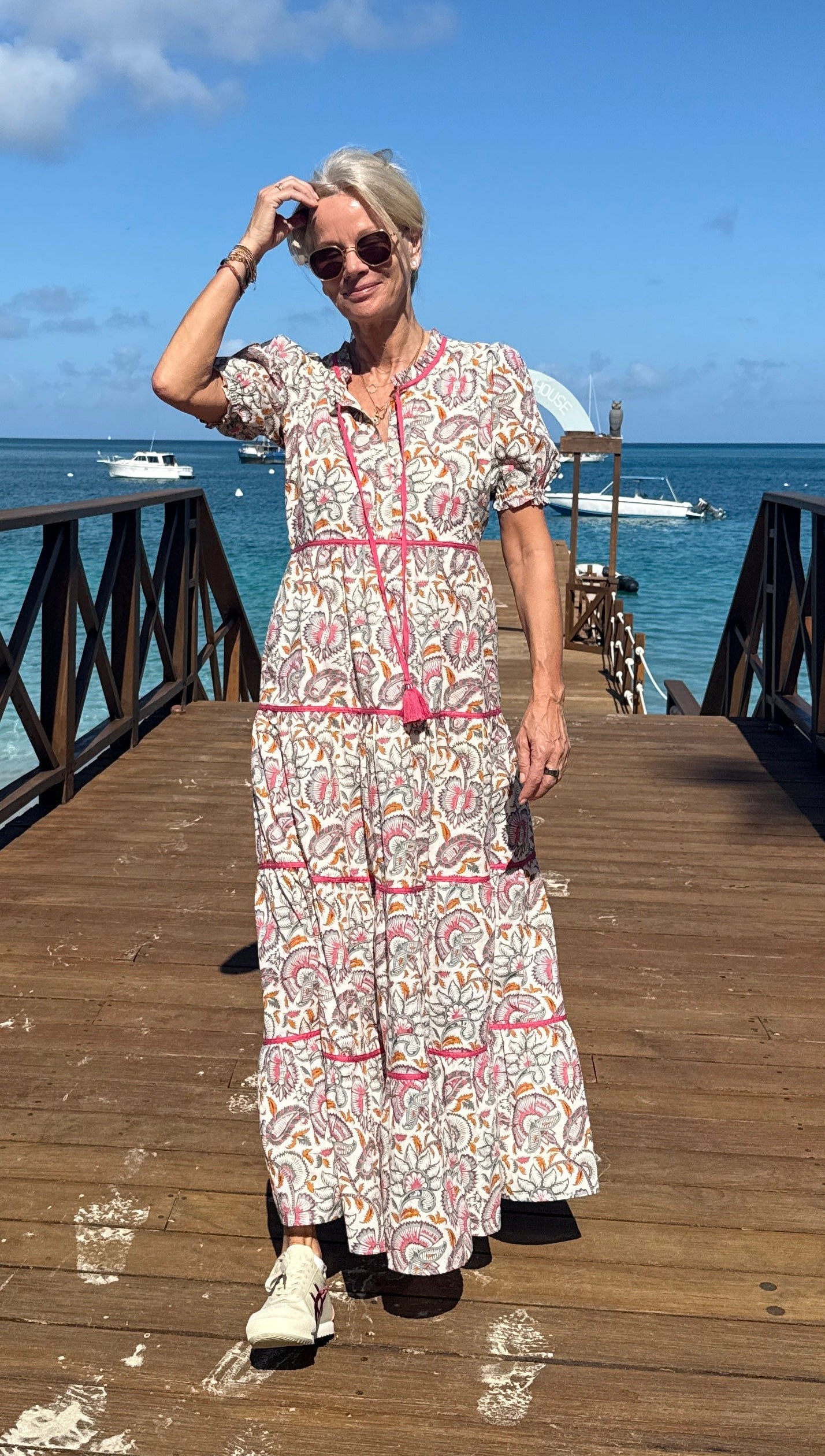 Tasha Dress - Soft Garden