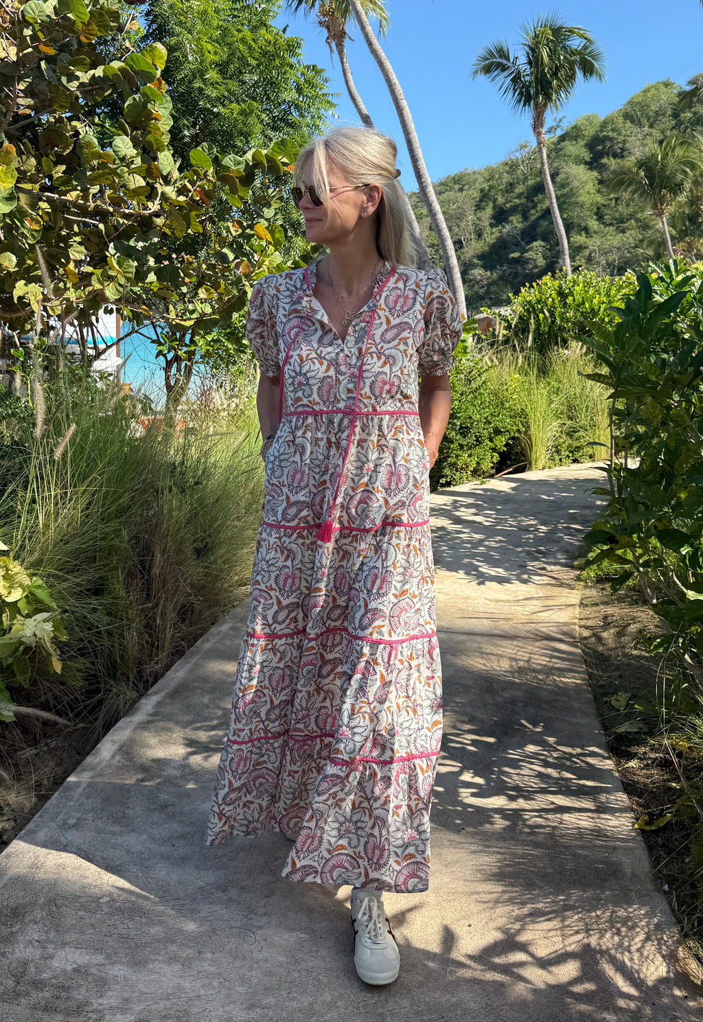 Tasha Dress - Soft Garden
