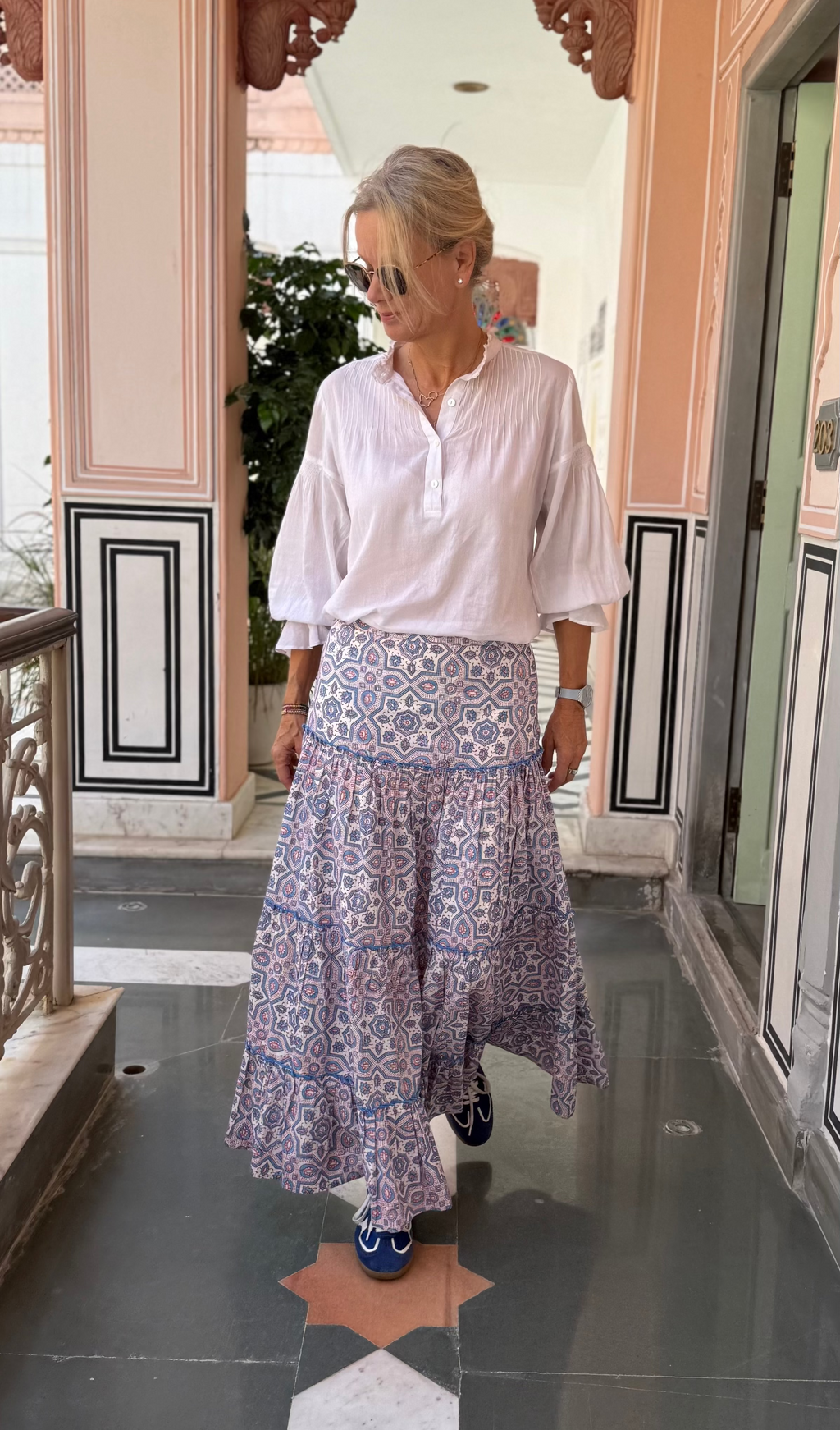 Tatjana Skirt - Pale Tile