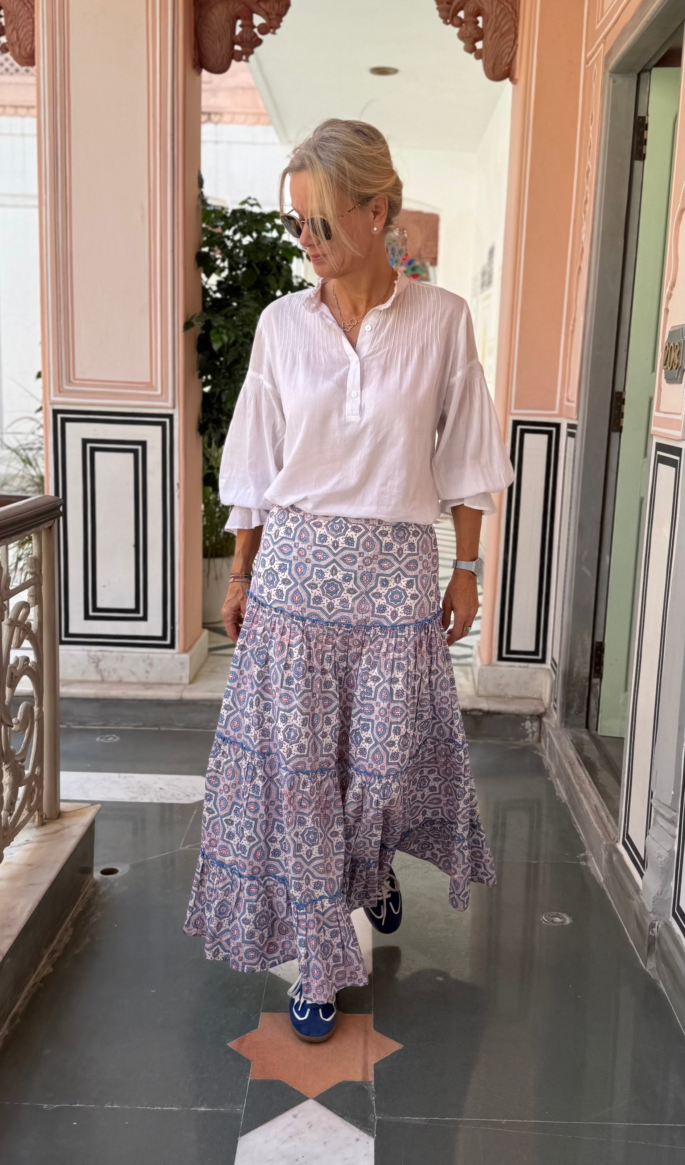 Tatjana Skirt - Pale Tile