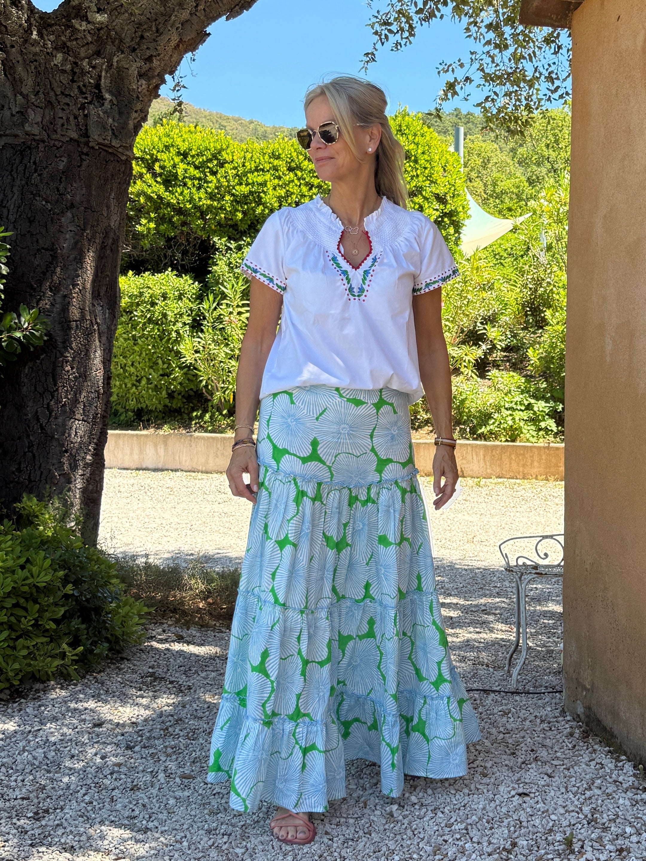 Tatjana Skirt - Sand Dollar Blue