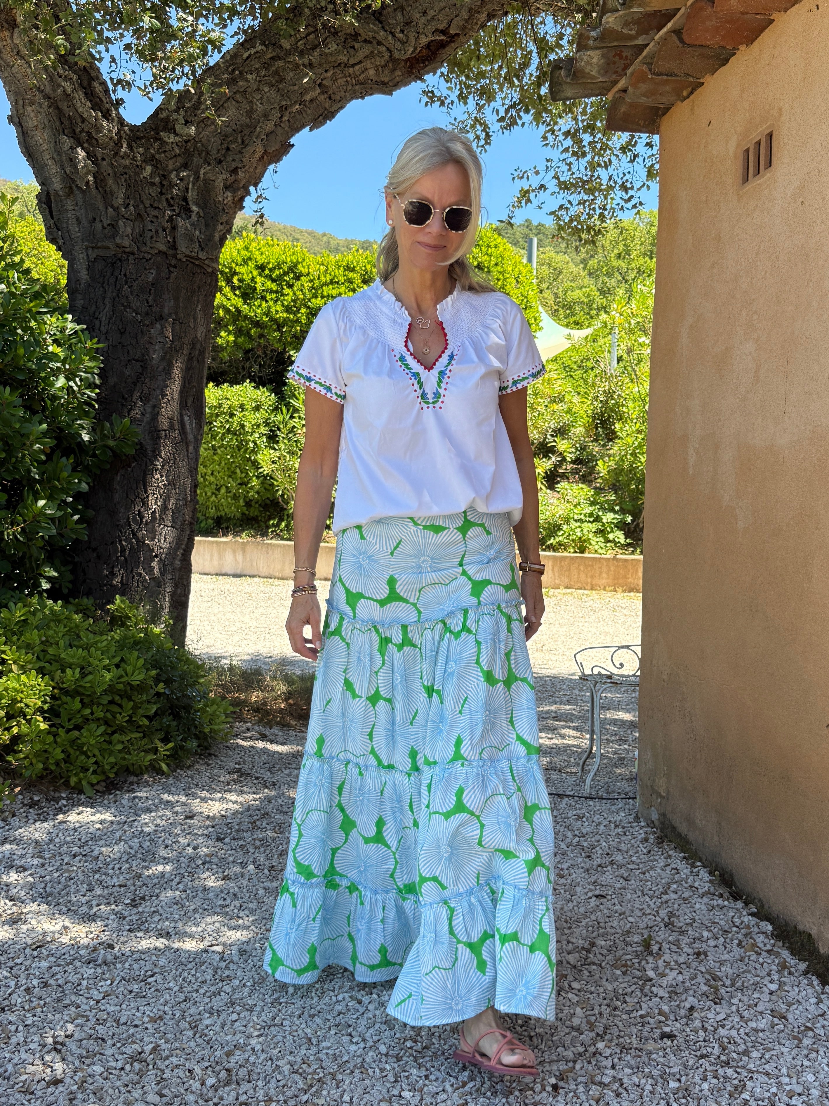 Tatjana Skirt - Sand Dollar Blue