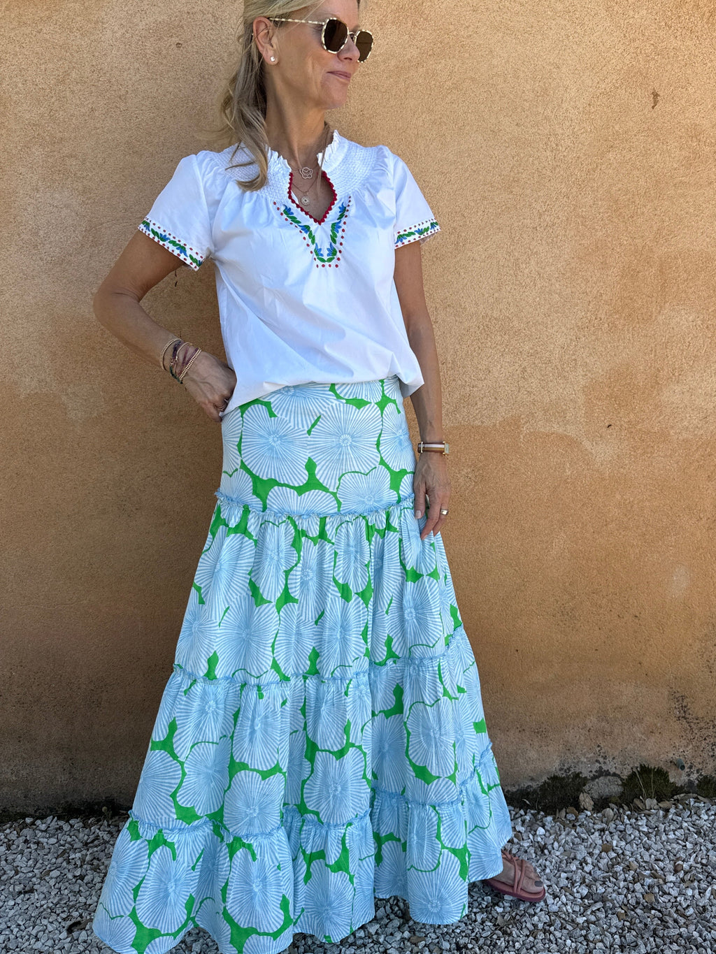 Tatjana Skirt - Sand Dollar Blue