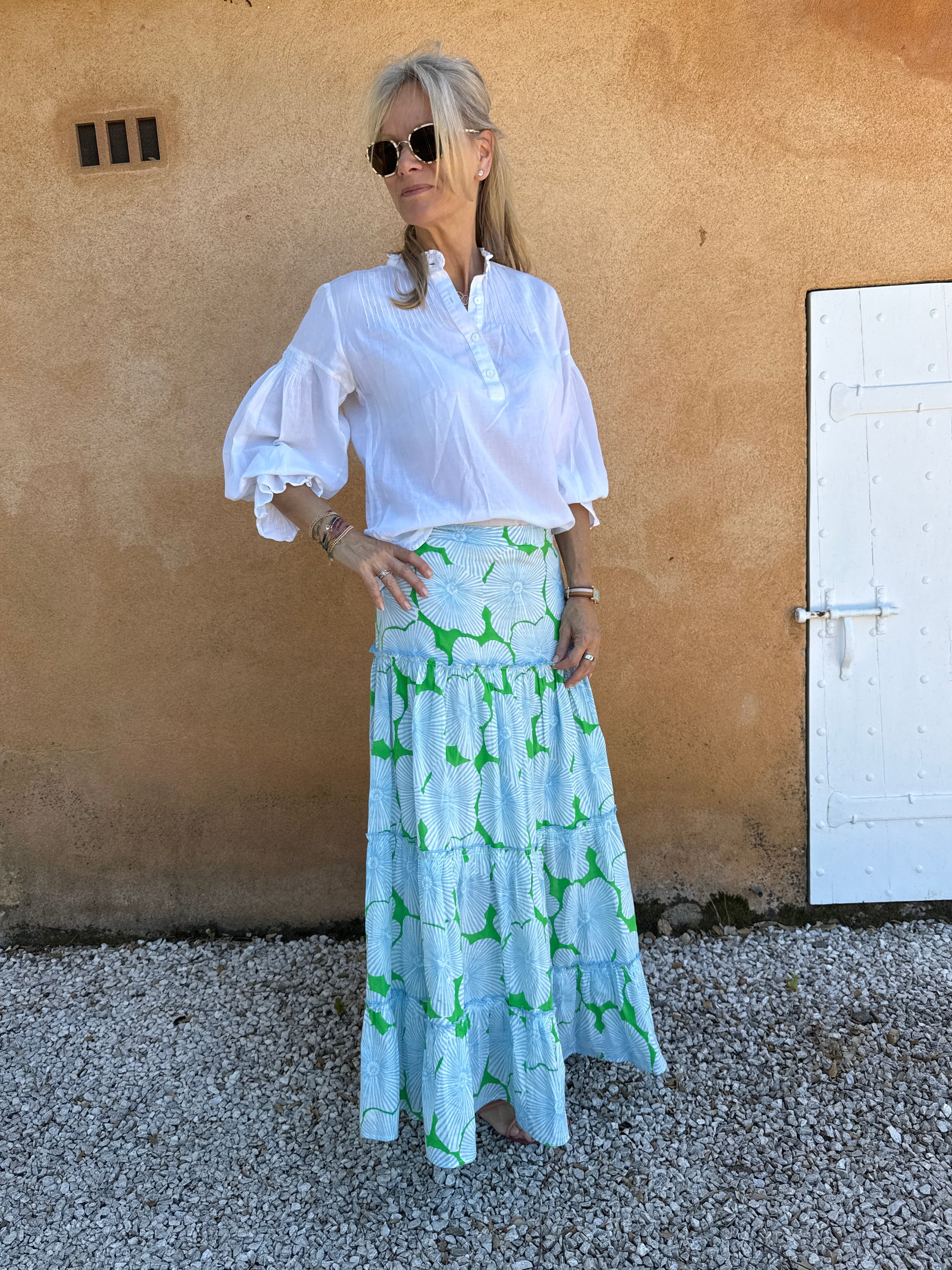Tatjana Skirt - Sand Dollar Blue